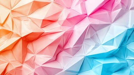 Aufkleber - Abstract Polygonal Texture.