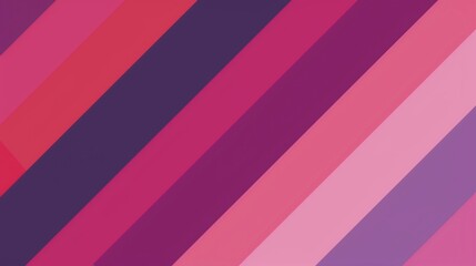 Aufkleber - Diagonal Pink Stripes.