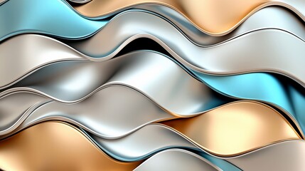 Poster - Abstract Wavy Background.