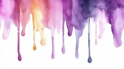 Poster - Dripping Watercolor.