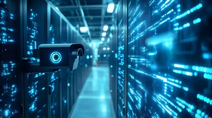 Poster - surveillance capturing the activity in a high tech data center environment monitoring the critical i