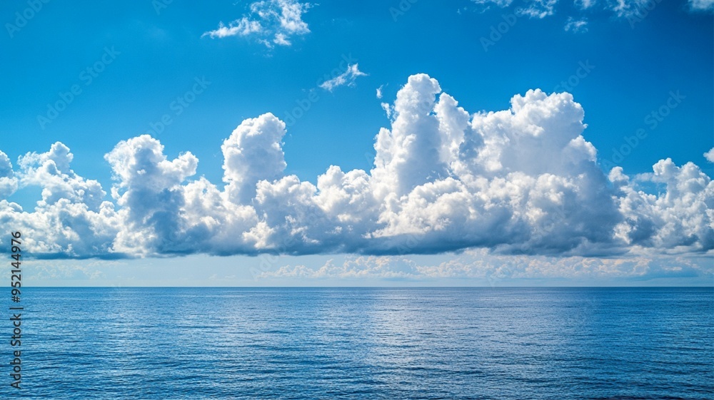 Image of calm sea weather with clouds, captured with a Nikon Z6 II and ...
