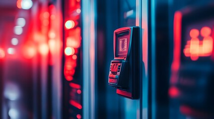 Poster - an image showcasing various multi factor authentication devices used in a data center environment to