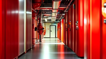 Poster - comprehensive and integrated data center fire suppression systems working in harmony with advanced s