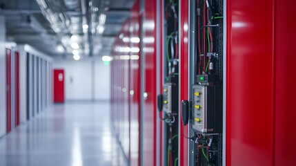 Poster - integrated fire suppression and security protocols ensuring resilient and secure data center infrast