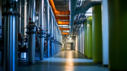 Poster - sustainable data center harnessing geothermal energy for efficient cooling a cutting edge facility l
