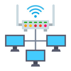 Poster - Internet connection Icon