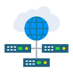 Sticker - Network server Icon