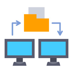 Poster - File transfer Icon