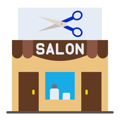 Sticker - Hair salon Icon