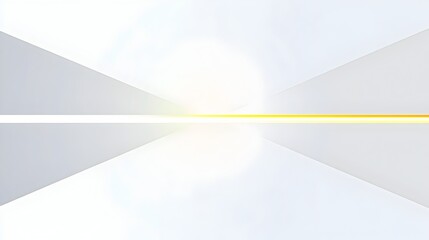 Poster - Minimalistic Gradient Slide Background with Bright Yellow Line Accent   Elegant Simple Design Template for Presentations Advertisements and Digital Content