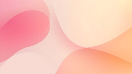 Poster - Soft Pastel Minimalist Slide Background with Blank Center Space for Customizable Content Overlay  Elegant and Versatile Template for Presentations Websites or Digital Designs