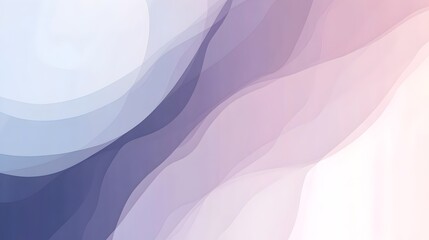 Poster - Elegant and Modern Minimalistic Slide Background with a Vibrant Gradient Color Palette of Deep Purple Light Lavender Soft Blue and Pale Pink Tones Leaving the Center Space Blank for Content
