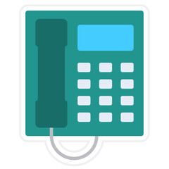 Sticker - Telephone Icon