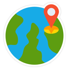 Sticker - Location Icon