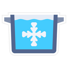 Sticker - Wash cold Icon