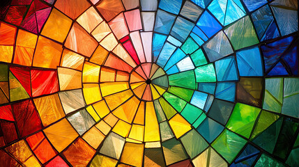 Wall Mural - Abstract colorful background