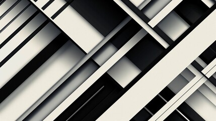 Wall Mural - Image of geometric and modern shiny stripe line art design.