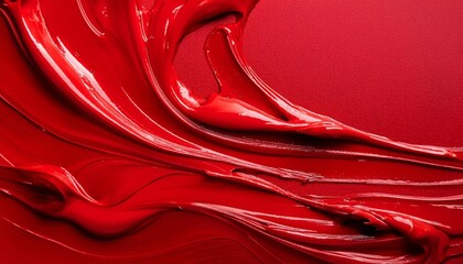 Sticker - red paint background hd 8k wallpaper stock photographic image