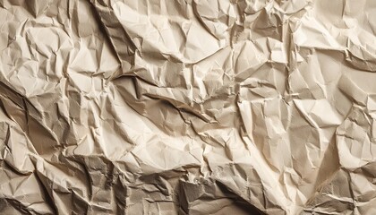 Wall Mural - wrinkled paper texture close up wrinkled paper texture background material