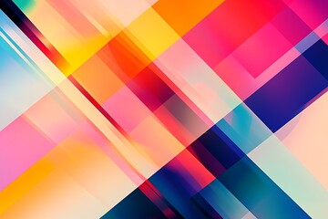 Wall Mural - abstract colorful background