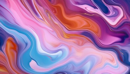 Wall Mural - trendy abstract colorful liquid background stylish marble wave texture illustraion