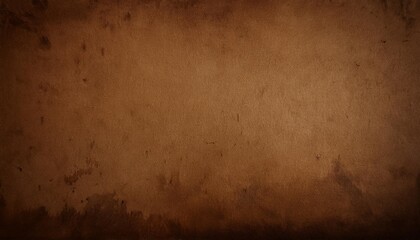 Wall Mural - grungy stained dark subdued earthy dirty brown paper texture