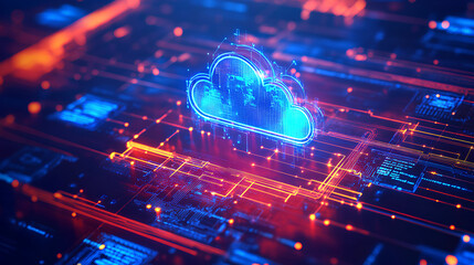 Poster - cloud computing cost efficiency, cost efficiency in cloud computing with an image showing pay-per-us