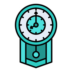 Poster - Clock Icon