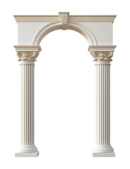 Column Arch Isolated on Transparent Background PNG
