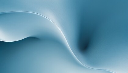 Canvas Print - Abstract blue background with smooth lines and waves, wall paper design