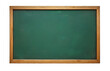 © Thak Pixel - green chalkboard mockup with wooden frame isolated background