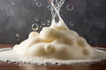 Alluring Foam and Luxurious Lather with Enchanting Bubbles for a Refreshing Experience