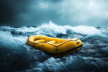 Wall Mural - kayak on the beach