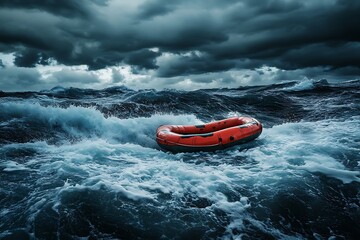 Wall Mural - boat on the sea