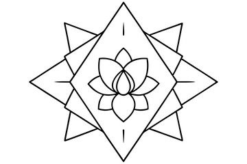 Sticker - Easy simple mandala coloring book fro all beginners and or kids