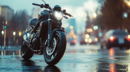 Motorbike modern background