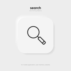 Poster - Search Bar with suggestions for UI UX design and web site. Search Address and navigation bar icon. Collection of search form templates for websites. Search engine web browser window template.