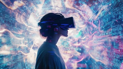 Wall Mural - Immersive Virtual Reality Experience