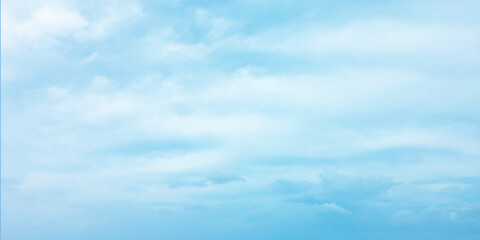 blue beautiful clouds sky soft bright sunny winter template canvas love banner natural background clear white clouds sun reflection daytime Serene  fluffy cumulus clouds heap landscape Panorama Blue  