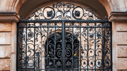 Wall Mural - Gate in Italian City