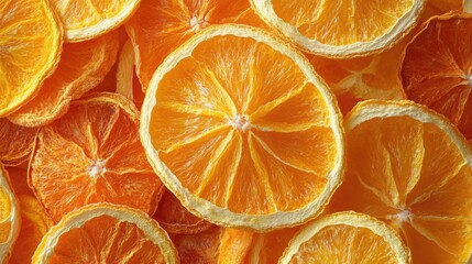 Oranges dried sun slices. Generative AI