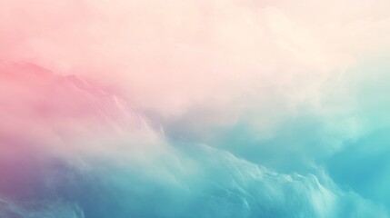 Poster - high-resolution image of a softly blurred abstract background with pastel colors and gentle gradient