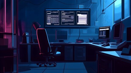 Poster - graphic depicting an IoT based system for comprehensive monitoring and management of detention facilities  The system integrates smart devices sensors and data analytics to enhance compliance
