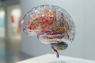Fototapete - The brain-inspired algorithms revolutionize machine learning capabilities