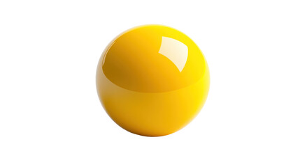 Wall Mural - Shiny yellow sphere, Perfect for vibrant visuals