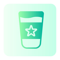 Wall Mural - ater glass gradient icon