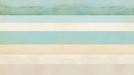 Poster - Abstract background featuring a textured design of blue, beige, and white horizontal stripes, reminiscent of a sandy beach. The image evokes a sense of peace and tranquility