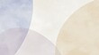 © Enigma - Soft pastel circles overlap, creating a trendy, minimalist background with textured effect in beige, blue, brown, gray, white, purple, ecru, cream, off white, and lavender hues
