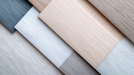 Poster - Stylish wooden boards in different colors and textures create a beautiful pattern for home renovations or diy projects. Find the perfect match for your space!